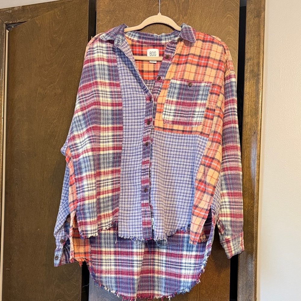 BDG Patchwork Flannel - image 1